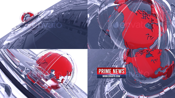 Broadcast Prime News - VideoHive 24523438