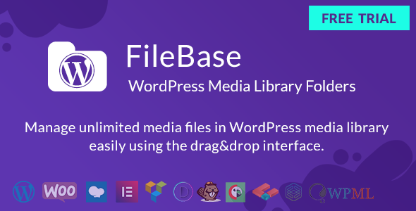 WordPress Media Library Folders - FileBase