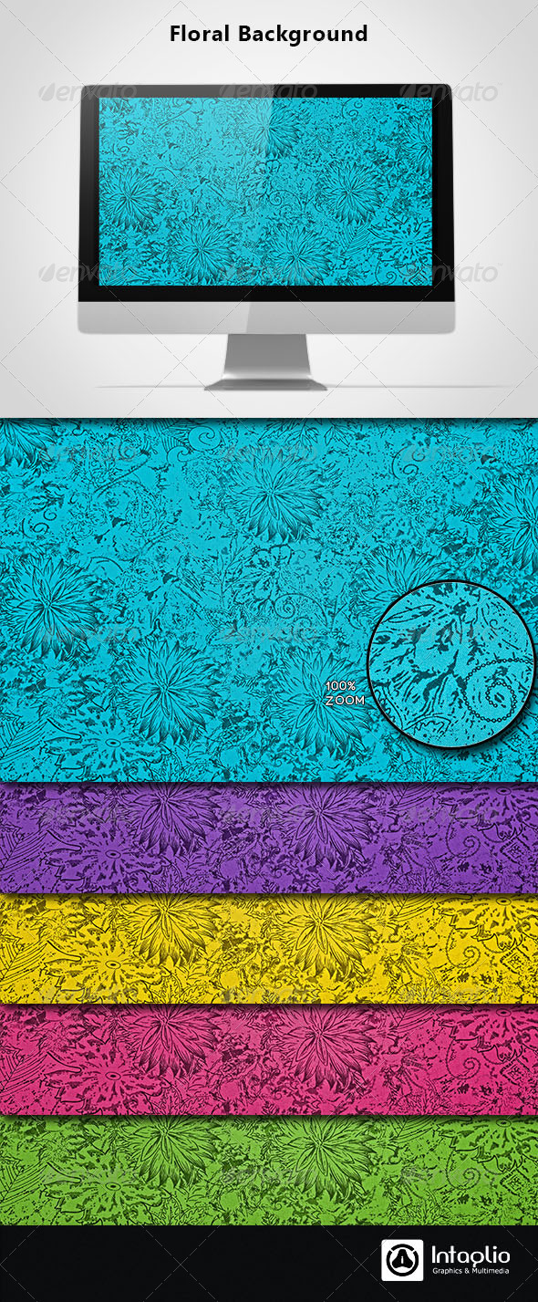 Floral Background 07