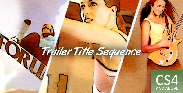 Trailer Title Sequence - VideoHive 2345828