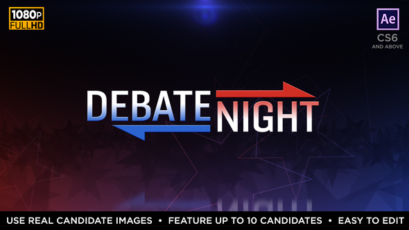 Debate Night | Political Election Package
