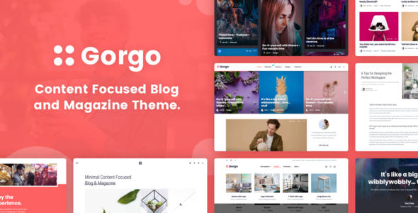 Gorgo - Multi-Purpose Gutenberg Blog & Magazine Theme