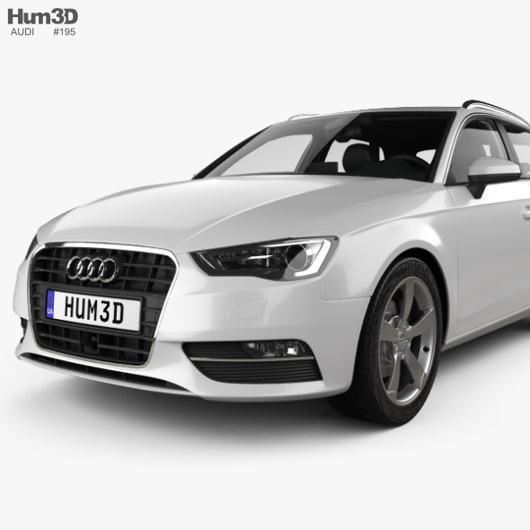 Audi A3 Sportback With Hq Interior 2013