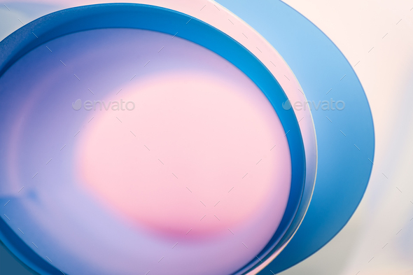 Background photo in pastel blue and pink. - Stock Photo - Images