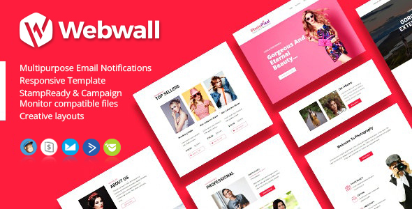 Webwall - Newsletter - ThemeForest 23103302