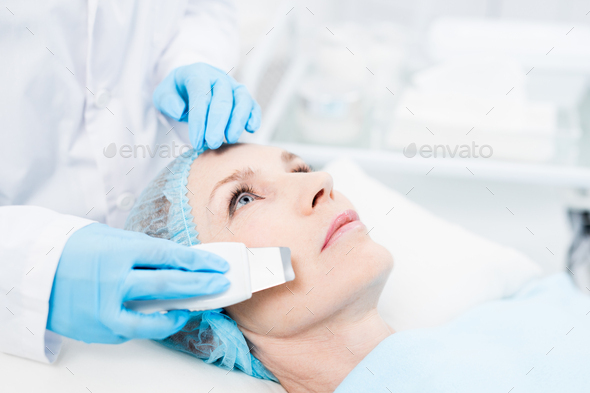 Skincare procedure - Stock Photo - Images