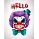 Creepy Clown Mask