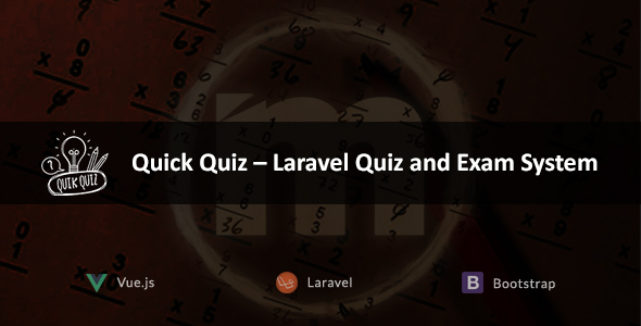 Quick Quiz – Laravel Quiz and Exam System