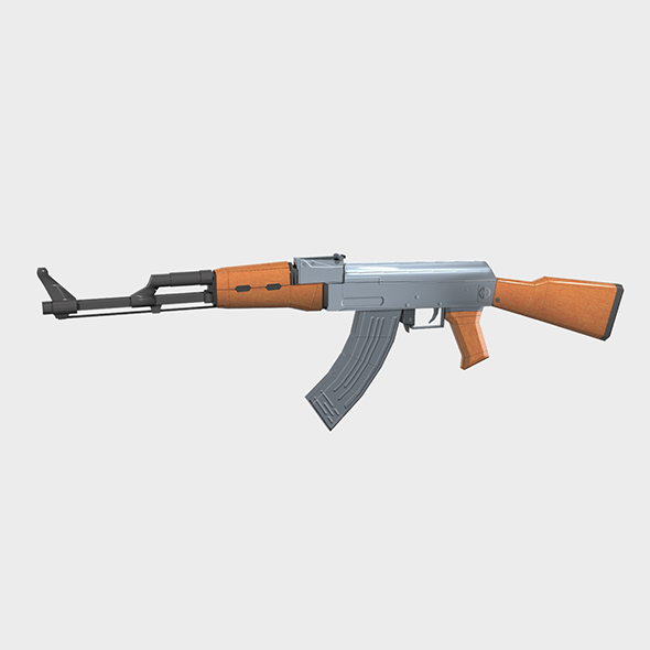 AK 47 Gun - 3Docean 24546152