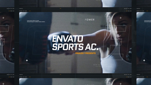 Dynamic Sport Opener / Fitness and Workout / Event Promo / Fast Typography