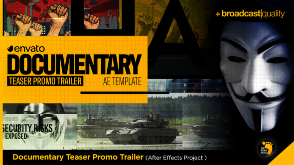 Documentary Teaser Promo - VideoHive 24557114