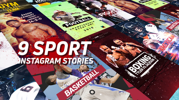 Sport Instagram Stories - VideoHive 23027755