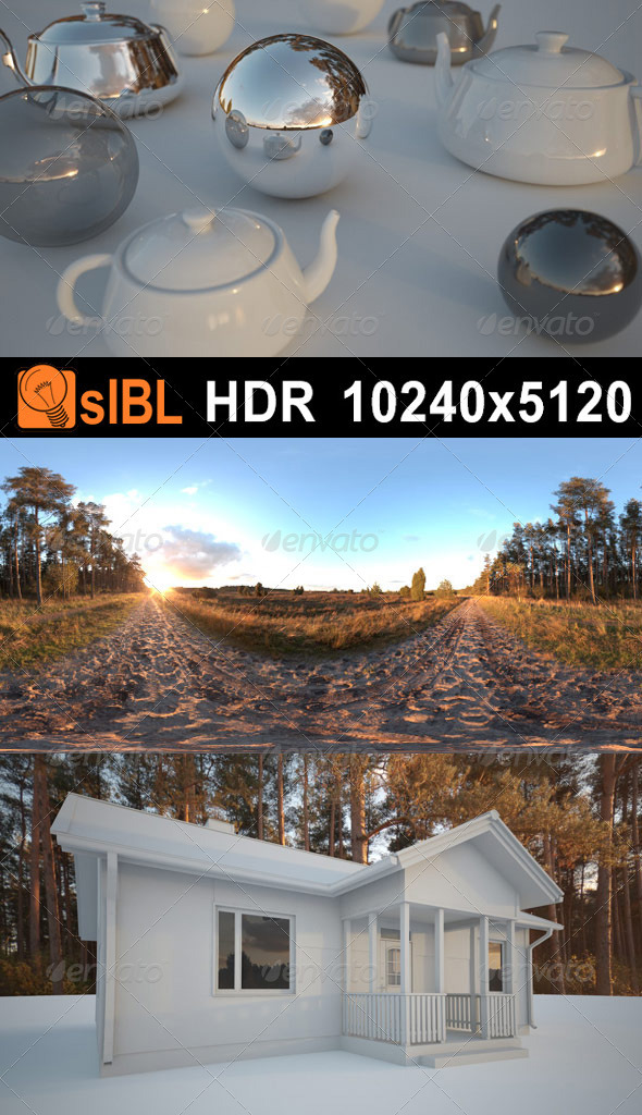 Meadow Afternoon HDR - 3Docean 1185007