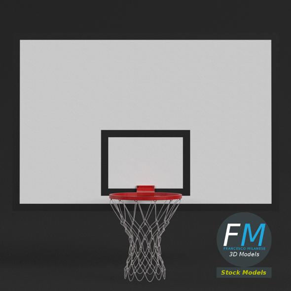 Basketball backboard - 3Docean 23702968