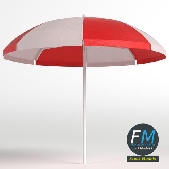 Beach umbrella - 3Docean 23389421