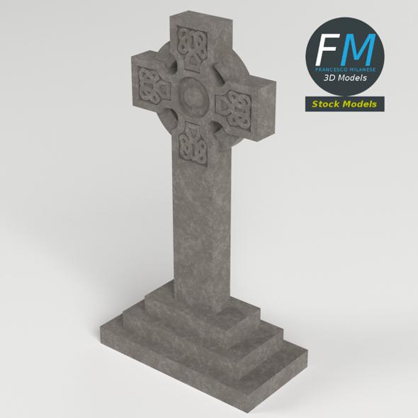 Celtic tombstone - 3Docean 23873984