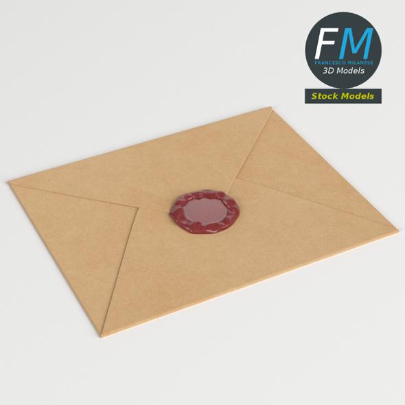 Closed envelope with - 3Docean 23197599