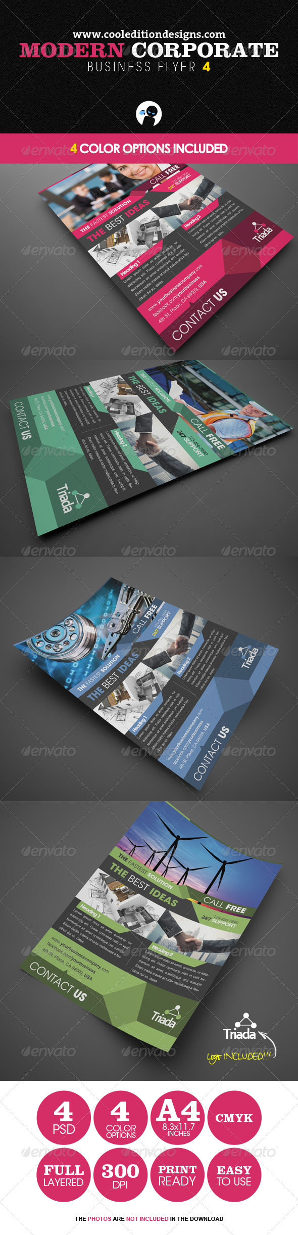 Modern Corporate Business Flyer 4 - Corporate Flyers
