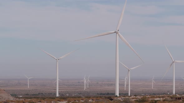 Windmills on Wind Farm Wind Mill Energy Generators
