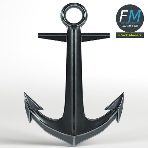 Decorative Anchor - 3Docean 22930941