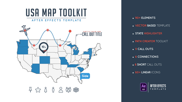 Usa Map Toolkit