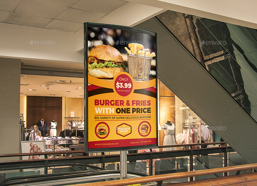 Burger Restaurant Advertising Bundle Vol.5, Print Templates | GraphicRiver