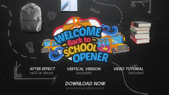 Back To School - VideoHive 24579169