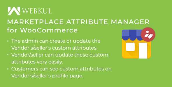 Marketplace Vendor Attribute Manager for WooCommerce
