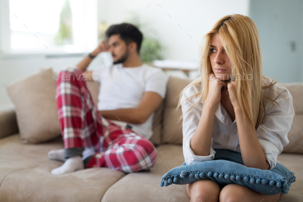 Unhappy married couple on verge of divorce due to impotence
