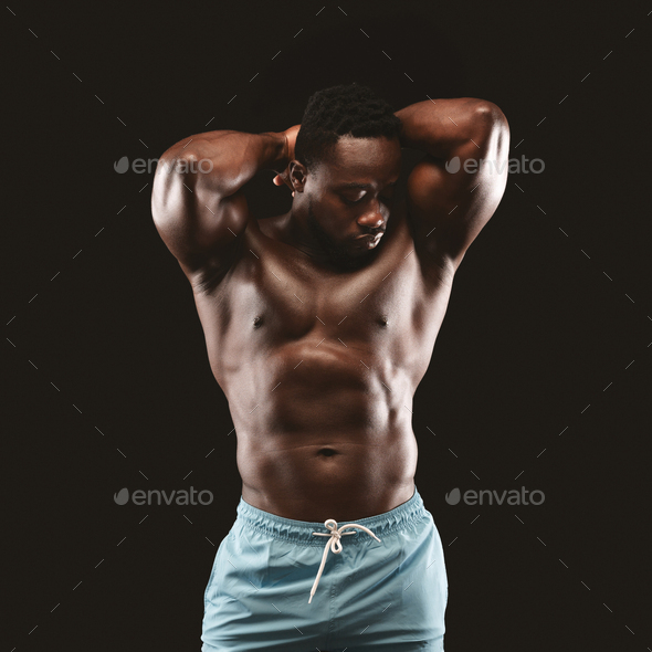 Bodybuilder black John Meadows,