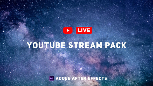 YouTube Live Pack - VideoHive 24589838