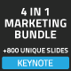 Marketing Keynote Bundle - 4 in 1