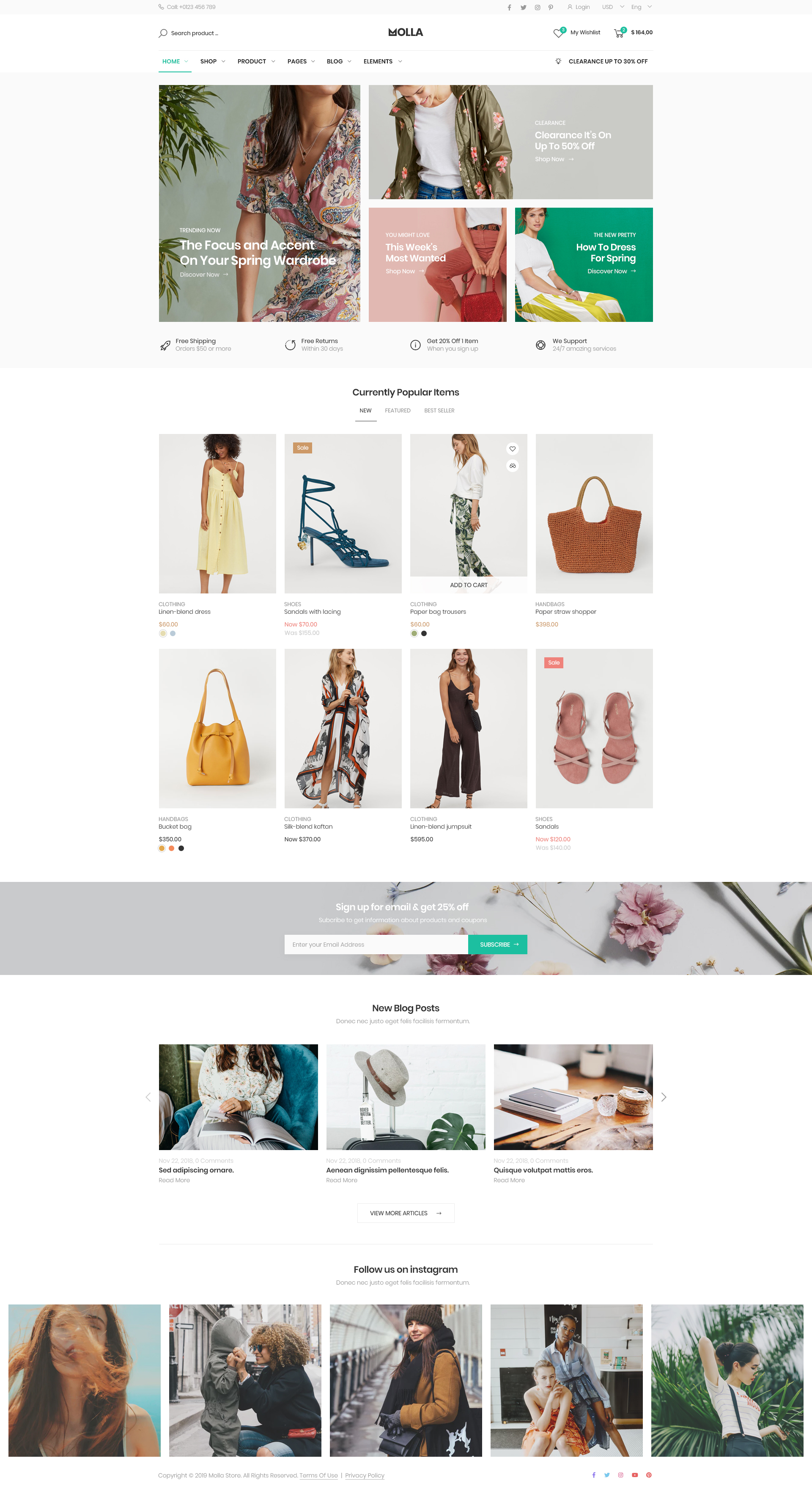 Molla - eCommerce PSD Template by p-themes | ThemeForest