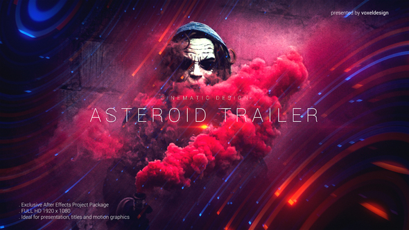 Asteroid Cinematic Trailer - VideoHive 24594938
