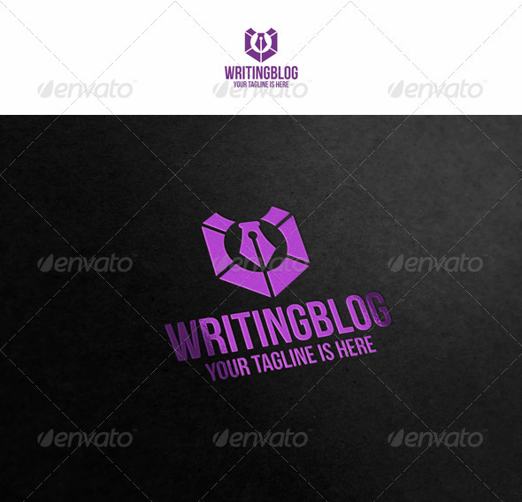 Writing Blog - Symbols Logo Templates
