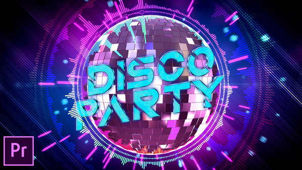 Disco Party Opener - Premiere Pro, Premiere Pro Templates | VideoHive