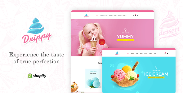 Drippy - Ice Cream Shopify Theme