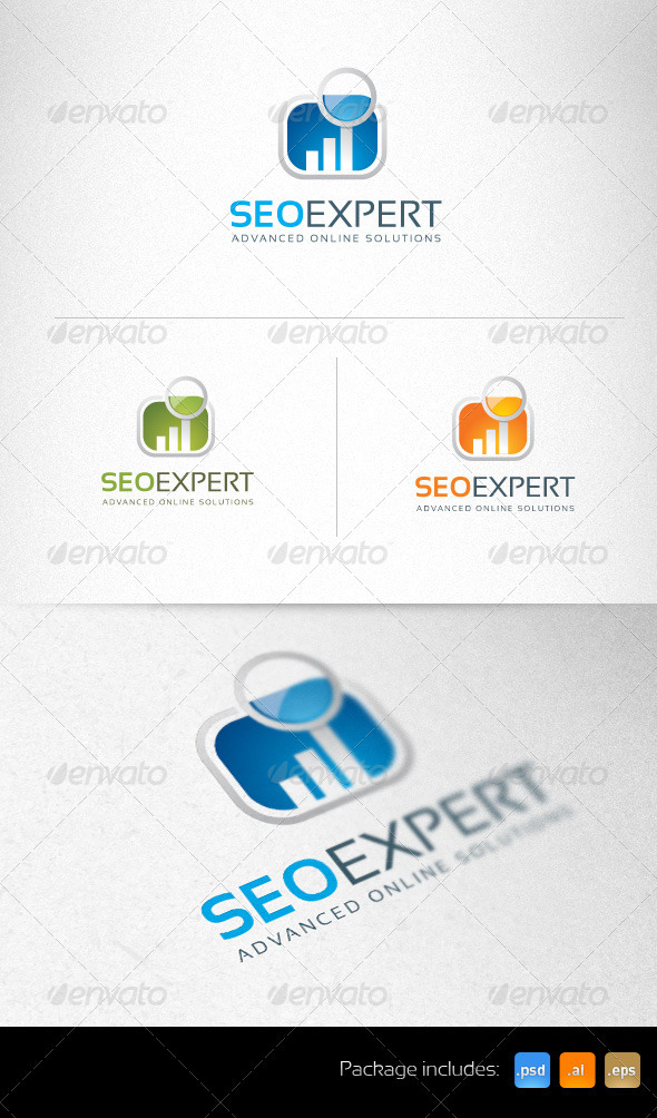 Seo Expert Creative Logo Template - Objects Logo Templates