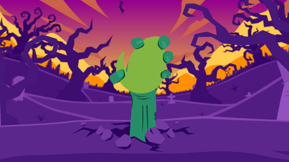 Halloween Cartoon Logo