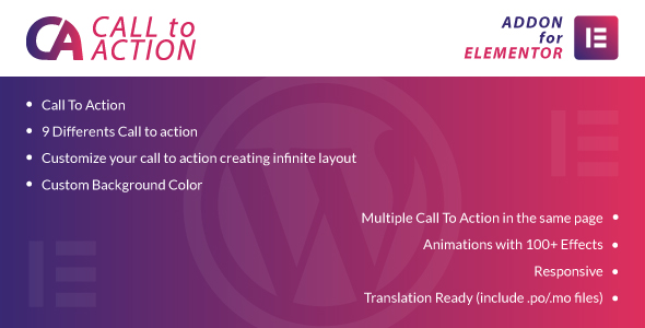 Call To Action for Elementor WordPress Plugin