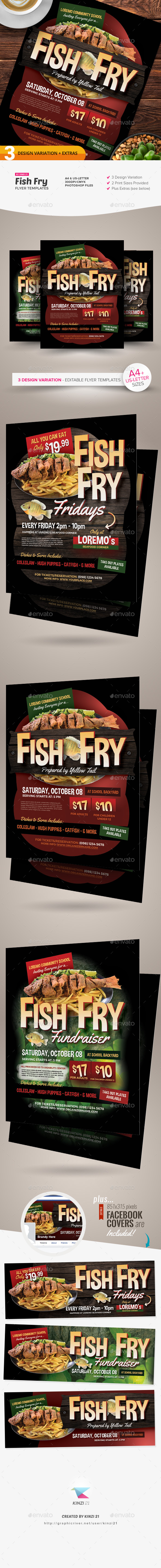 Fish Fry Flyer Templates In Fish Fry Flyer Template