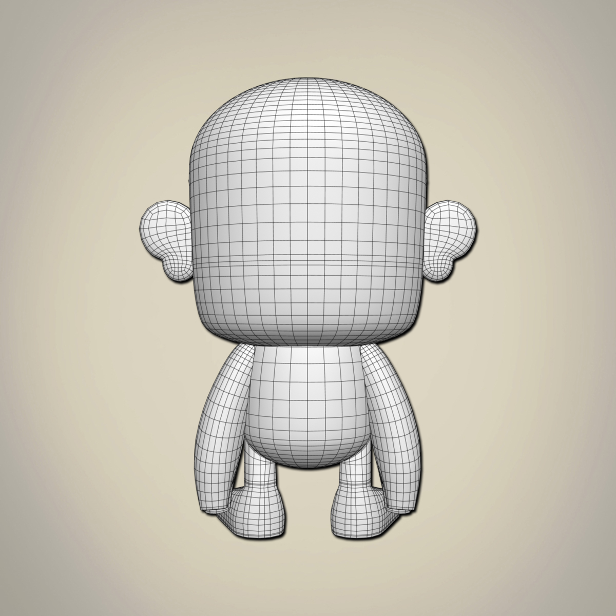 Toy Character BaseMesh by deepocean3d | 3DOcean