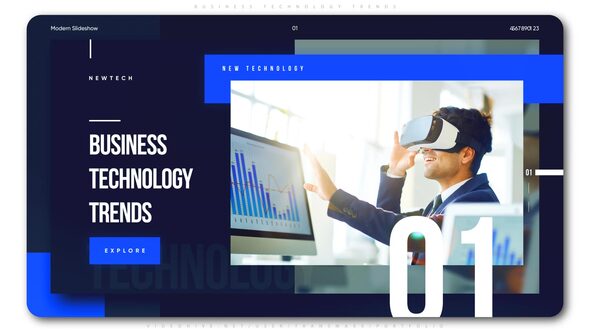 Business Technology Trends - VideoHive 24629604