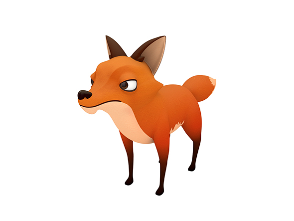 Fox Character - 3Docean 24634757