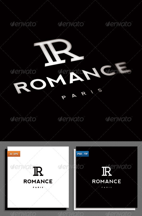 Romance - Letters Logo Templates