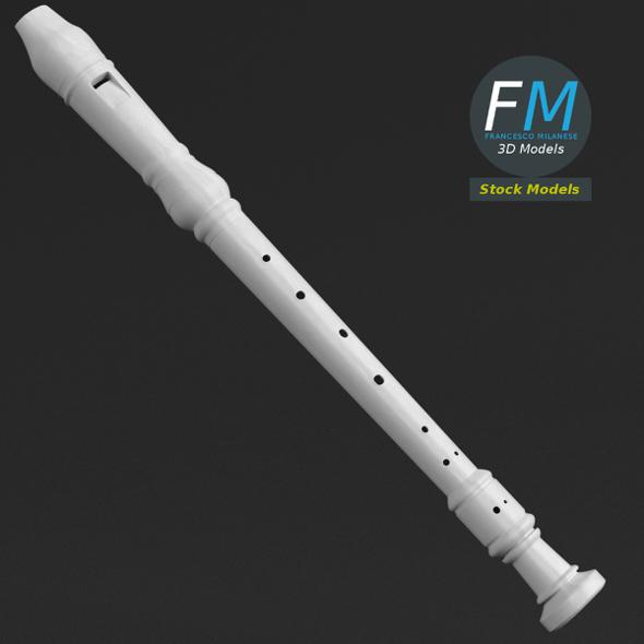 Recorder musical instrument - 3Docean 22915890