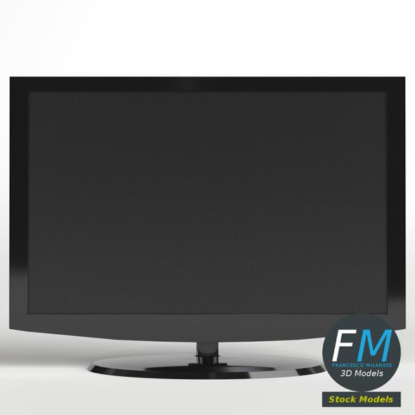 Flat wide TV - 3Docean 22930542