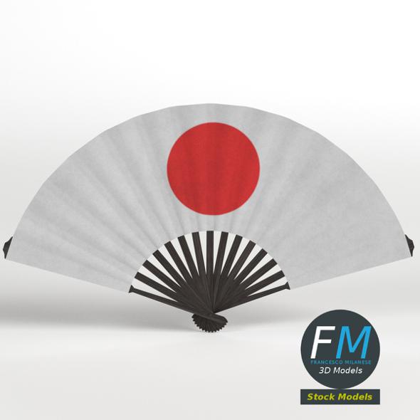 Folding hand fan - 3Docean 23465462