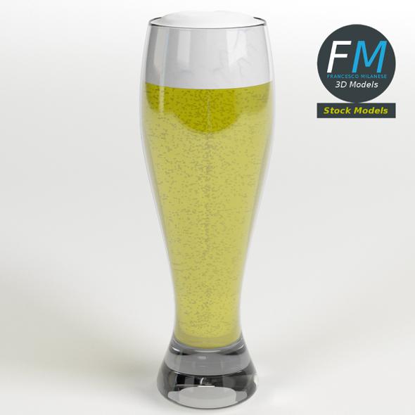 Glass with beer - 3Docean 23764694