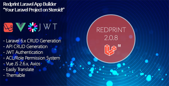 Redprint Laravel 6 - CodeCanyon 21405807